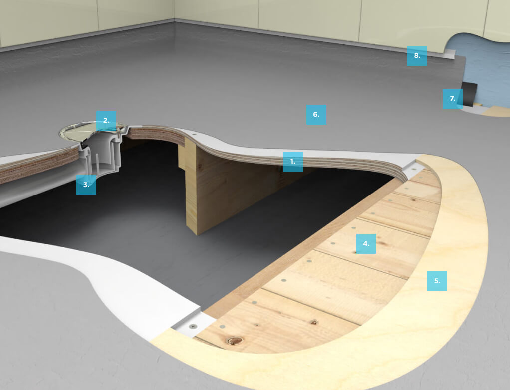 level access technical drawing